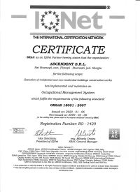 IQ NET OHSAS-18001